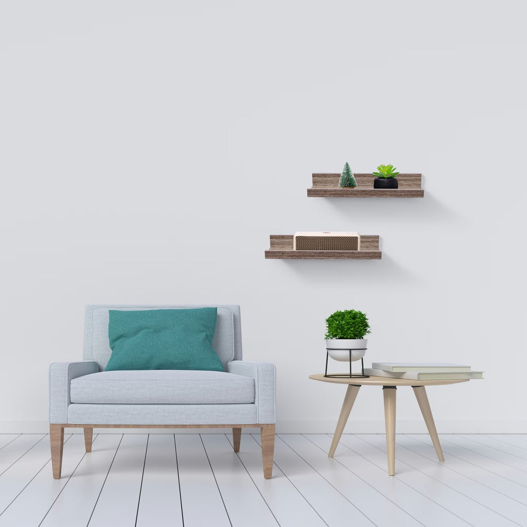 Floating Shelves  10.04 Wall Mounted Wood Shelves