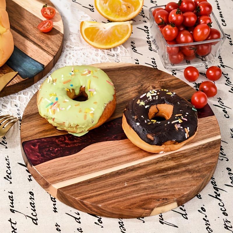 Acrylic Wood Resin Round Cutting Board