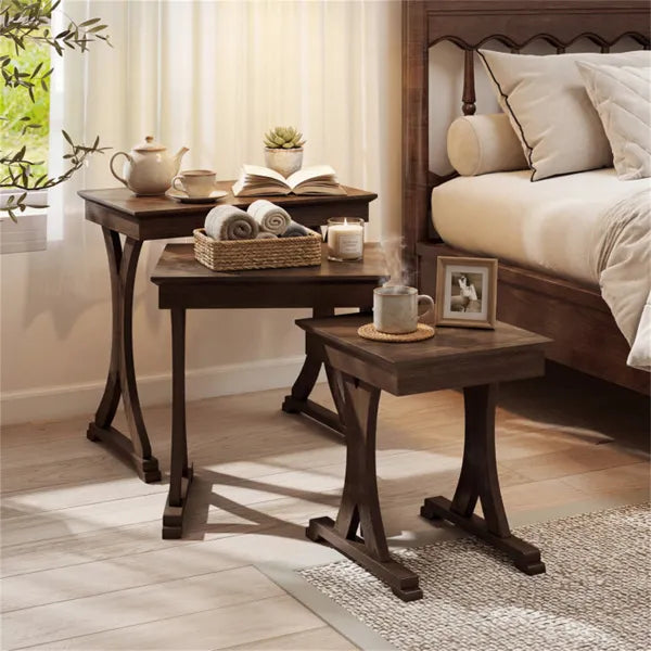 3-Piece Nesting Coffee Table Set