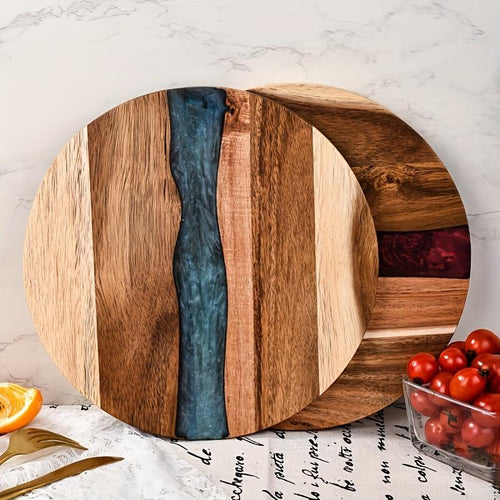 Acrylic Wood Resin Round Cutting Board