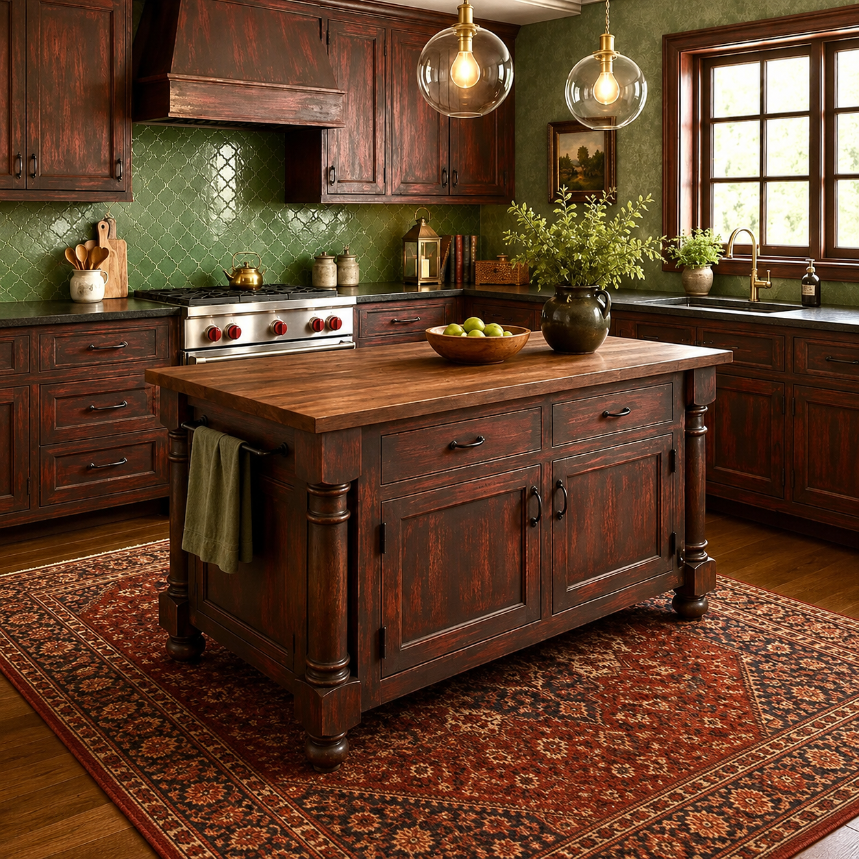 Kitchen Island European Style