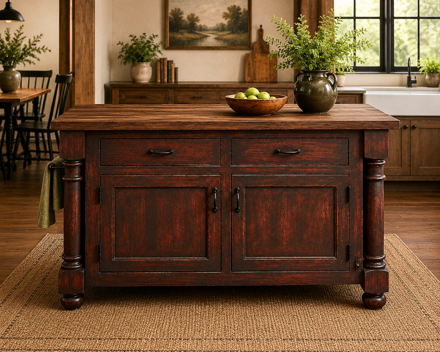 Kitchen Island European Style