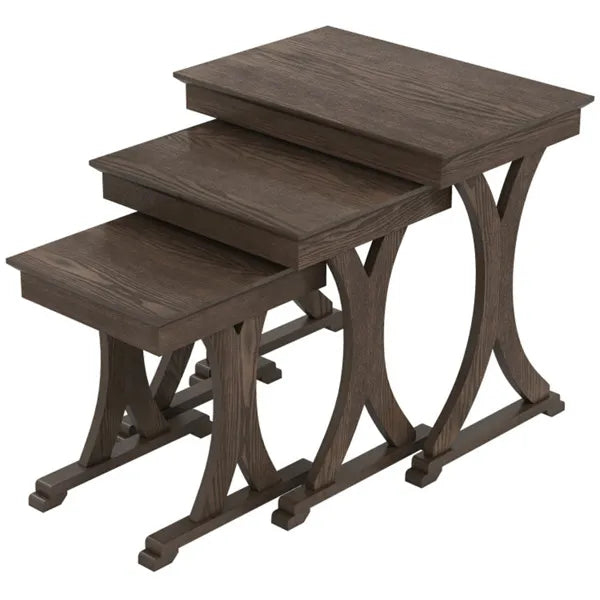3-Piece Nesting Coffee Table Set