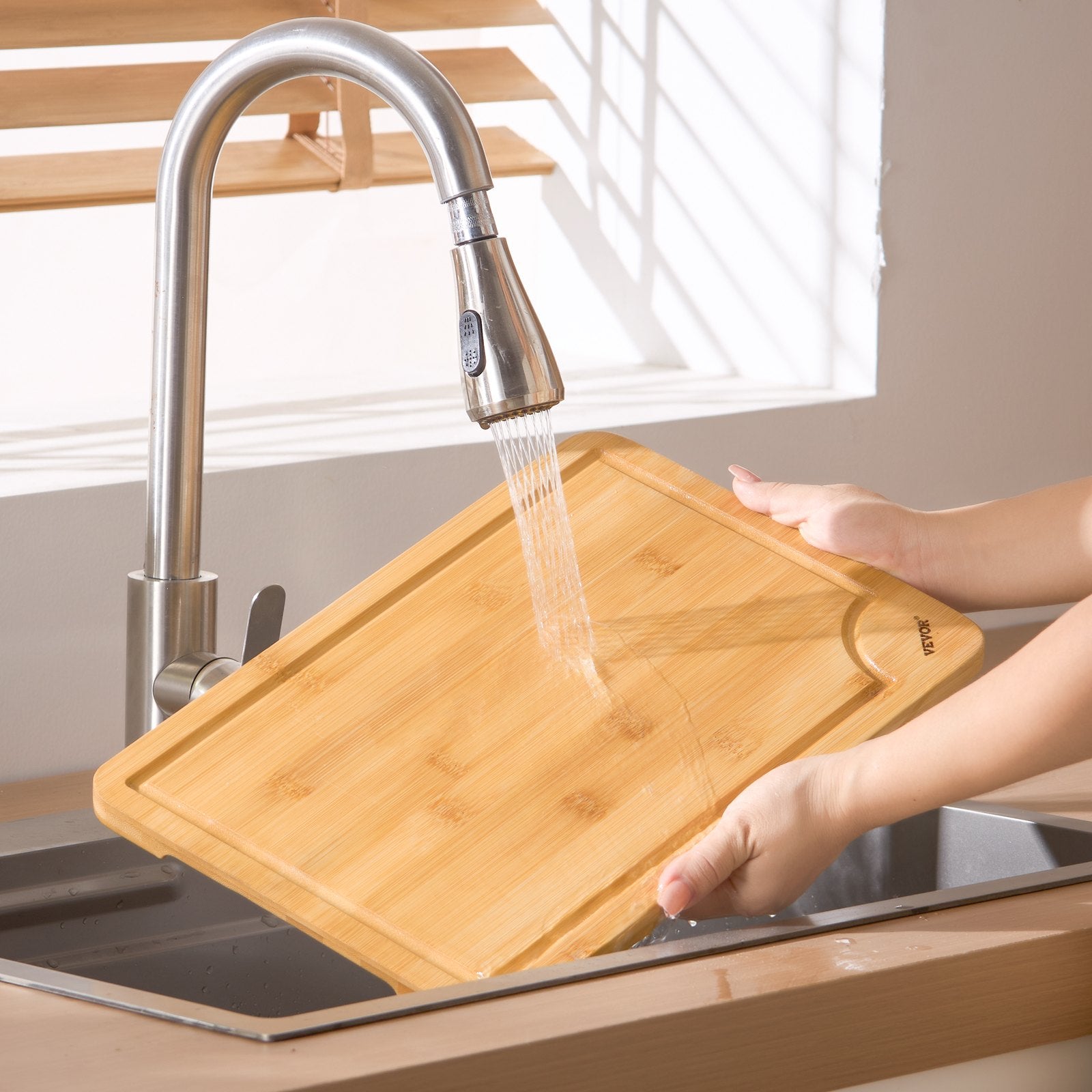 Bamboo Cutting Board Premium Versatile Cut Board