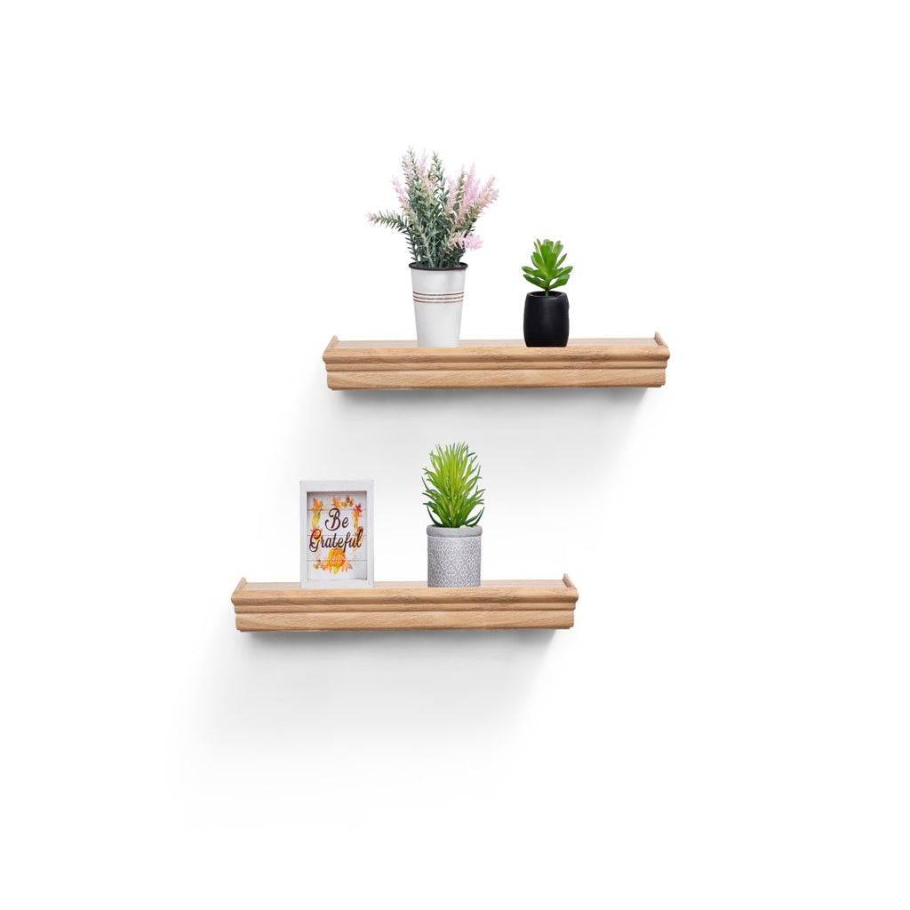Floating Shelves  17.9 Wall Mounted Wood Shelves