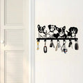 Vintage Cartoon Puppy Wall Decoration Iron