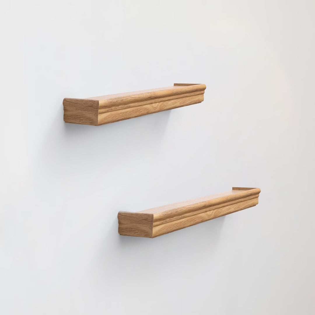Floating Shelves  17.9 Wall Mounted Wood Shelves
