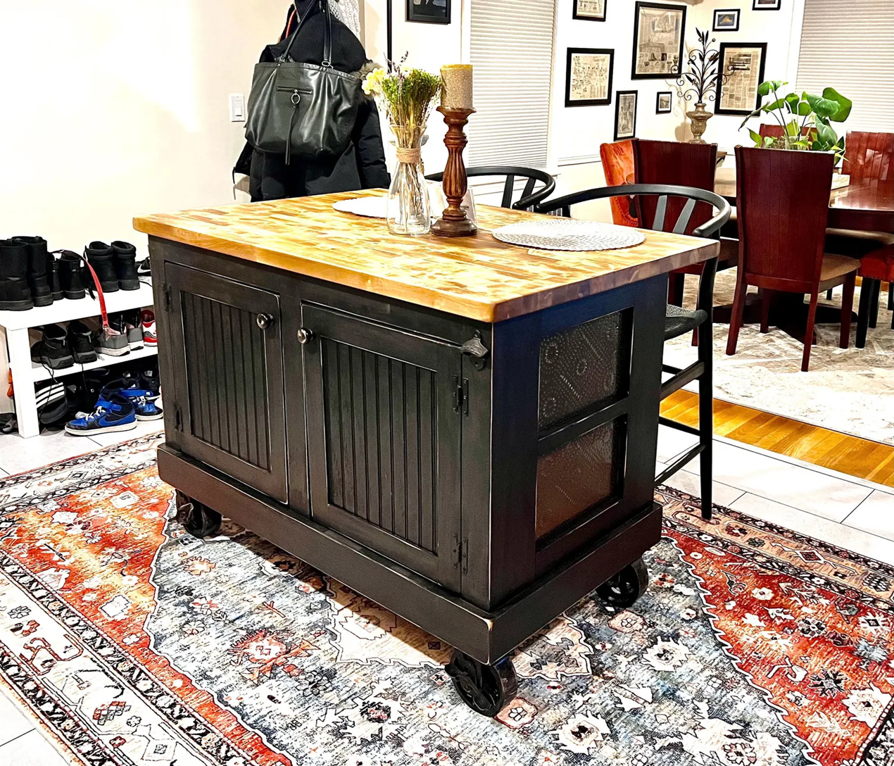 Uniquely Designed and Custom Built to Order Kitchen Islands